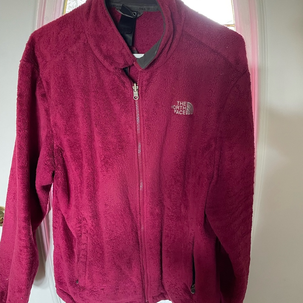 North face magenta jacket